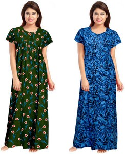 Flipkart night top dress cotton