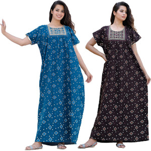 Flipkart cotton nighty shop