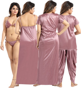 Satin hot sale nighty flipkart