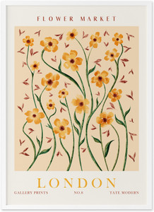 22+ Vintage Floral Prints Framed