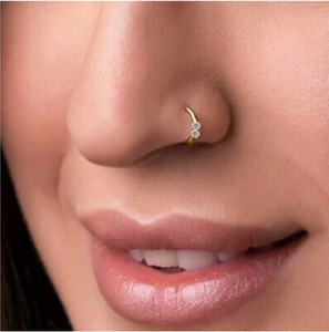 Gold plated nose stud online