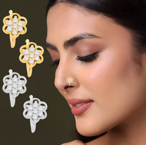 Gold nose outlet ring pressing