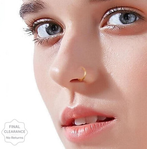 Nose ring simple hotsell gold
