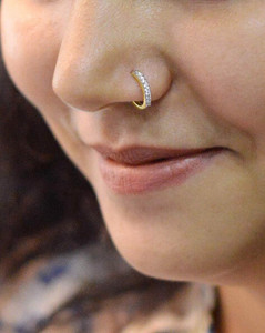 Gold nose store ring flipkart