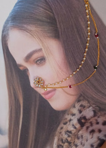 Nose ring marwadi style best sale
