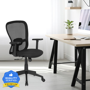 Nilkamal Alba Fabric Office Arm Chair Price in India Buy
