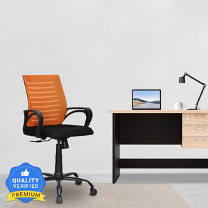 Nilkamal Giza Mid Back Ergonomic Adjustable Height Swivel