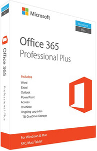 5 명의 사용자/PC 용 Microsoft Office 365 Professional Plus (평생 유효성)