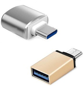 Buy Red Champion 2in1 Metal Otg Adapter, Usb 3.0 to Type-c With