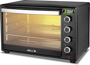 iBELL 50 Litre DLX 50 Litre 2000 Watt Oven Toaster Grill OTG with
