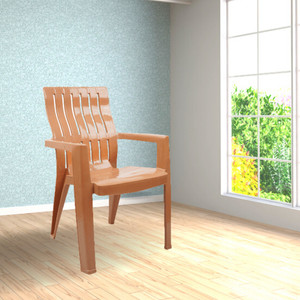 ITALICA Spine Care Plastic Chair Glossy Finish Strong Sturdy