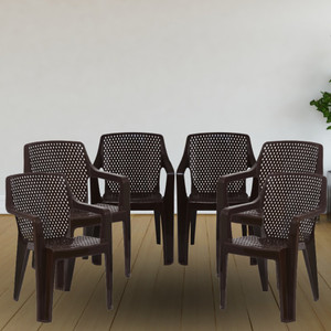Plastic arm deals chair online