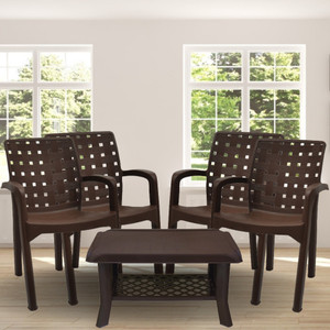 Plastic chair table set online top