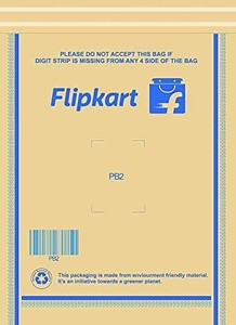 Flipkart yellow security courier bags sales