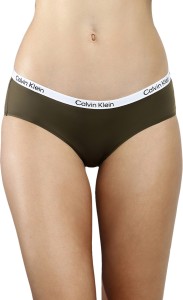 Calvin Klein Underwear Women Hipster Green Panty - Buy Calvin Klein Underwear  Women Hipster Green Panty Online at Best Prices in India