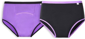 Superbottoms Women Periods Purple, Pink Panty - Buy Superbottoms Women  Periods Purple, Pink Panty Online at Best Prices in India