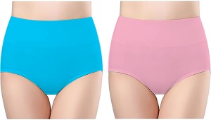 Think Tech Women Hipster Blue, Pink Panty - Buy Think Tech Women Hipster  Blue, Pink Panty Online at Best Prices in India