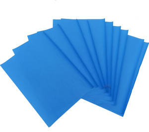 Blue outlet craft paper