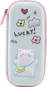 Zentric Pencil Pouch Lucky Kitty Pencil Case For