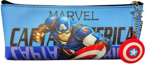 Buy JELLIFY Captain America Pencil Pouch for Kids Zipper Closer for Pencil  Box (Set of 1, Light Blue) Online at Best Prices in India - JioMart.