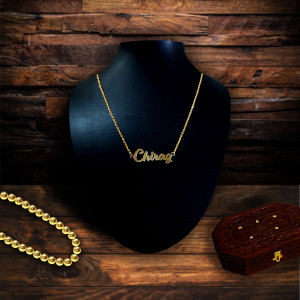 Name pendant chain hot sale flipkart