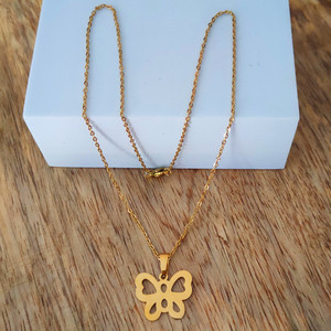 Butterfly gold cheap pendant