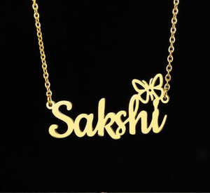 Sakshi shop name pendant