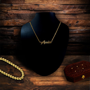 Amir name locket top