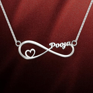 Pooja name shop gold pendant