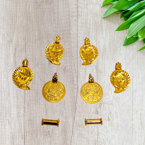 ASR GOLD COVERING Thali Urukal Mangalsutra set Mangalyam for