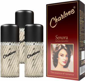 Buy Charlene Spray Mist Senora 3pcs 50ml each Perfume 150 ml Online In India Flipkart