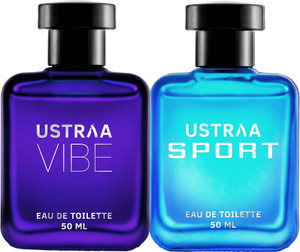 Buy USTRAA Vibe and Sport EDT Perfume Set of 2 Eau de Toilette