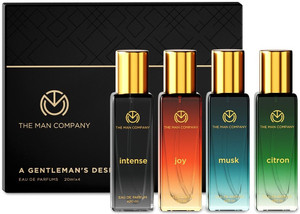 Buy THE MAN COMPANY Perfume for Men Gift Set 4 20ml A Gentleman s Desire Long Lasting Premium Eau de Parfum 80 ml Online In India