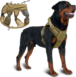 Extra large dog sales harness with handle