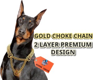 GOLD CUBAN LINK LUXURY DOG CHAIN COLLAR – Swole Dogs