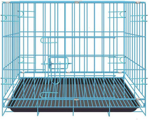 ZKPETLIFE 2.5 Feet Bule Dog Cat Metal Cage with Removable Tray for All Dog Rabbit Cat Cage Price in India Buy ZKPETLIFE 2.5 Feet Bule Dog Cat Metal Cage