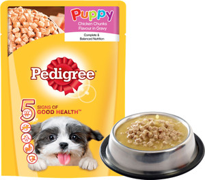 PEDIGREE Puppy Rice Chicken 0.08 kg Wet New Born Dog Food Price in India Buy PEDIGREE Puppy Rice Chicken 0.08 kg Wet New Born Dog Food online at Flipkart
