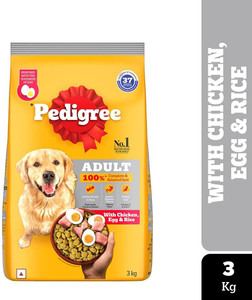 PEDIGREE High Protein Variant Chicken Egg Rice 3 kg Dry Adult Dog Food Price in India Buy PEDIGREE High Protein Variant Chicken Egg Rice 3 kg Dry Adult Dog Food online