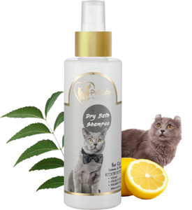 Dry bath for cats store