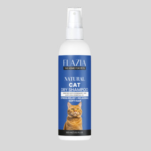 FLAZIA Natural Cat Dry Shampoo Stress Relief Relaxing Soft Hair Anti dandruff Allergy Relief Anti fungal Conditioning Anti itching Floral Sweet Dog Shampoo Price in India Buy FLAZIA Natural Cat Dry