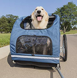 Large dog bike trailer hotsell