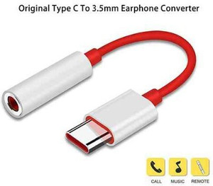 FREETOO OnePlus Type C to 3.5 mm Jack Audio Connector OnePlus Type
