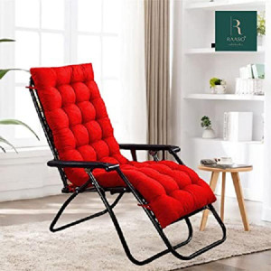 Buy Febriva Cotton Soft Seat Cushion Long Chair Sitting Chair Pads for Rocking Chairs Cotton Solid Chair Pad Pack of 1 Online at Best Price in India Flipkart