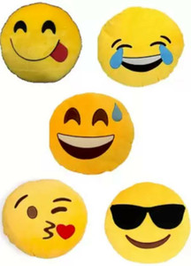 SHOPHOX Soft Cute Emoji pillows cushions for Kids Girls Car