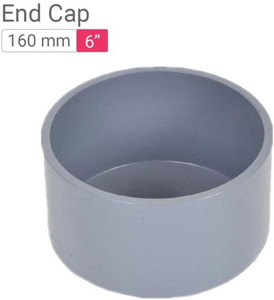 Pvc end sales cap 6 inch