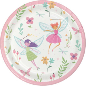 Fairy paper plates store