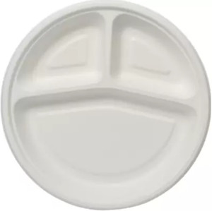 Disposable plates shop with sections