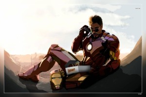 Iron Man Sacrifice Poster | Framed Art | Canvas | Tony Stark Robert Downey  | NEW