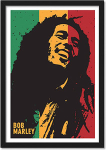 Bob Marley Pop Art Framed Poster With Acrylic Glass for Room & Office  Multicolor Paper Print - Rahul Choudhary posters - Music, Art & Paintings,  Minimal Art, Pop Art posters in India -