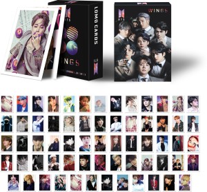 BTS Album Wings Photo Card High Quality Printed & Unique Design Pack Of 64  Card Size- 3.00x4.00inches Multi-Color And Premium Card Paper Print - BTS  Album Wings posters - Music posters in India - Buy art, film, design,  movie, music, nature and